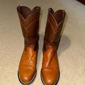 Larry Mahan Ostrich Women’s 6C Boots